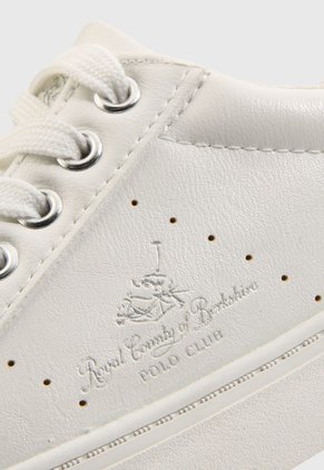 Tenis Lifestyle Marfil-Plateado Royal County Of Berkshire Polo Club