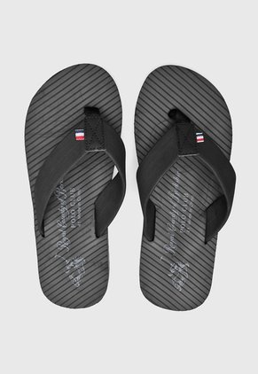Sandalias Flip Flop Royal County of Berkshire Polo Negro