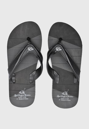Sandalias Flip Flop Royal County of Berkshire Polo Negro