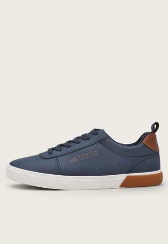 Tenis Lifestyle Azul-Blanco-Café Royal County of Berkshire Polo Club Royal County of Berkshire Polo