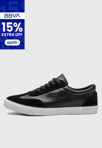 Tenis Lifestyle Negro-Blanco Royal County of Berkshire Polo Club Royal County of Berkshire Polo