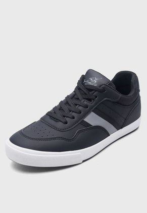 Tenis Negro-Blanco-Gris Royal County of Berkshire Polo Club