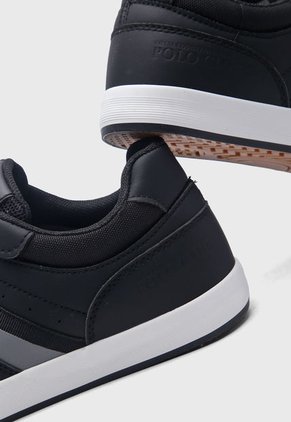 Tenis Negro-Blanco-Gris Royal County of Berkshire Polo Club