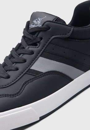 Tenis Negro-Blanco-Gris Royal County of Berkshire Polo Club
