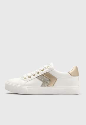 Tenis Lifestyle Blanco-Dorado Royal County of Berkshire Polo Club