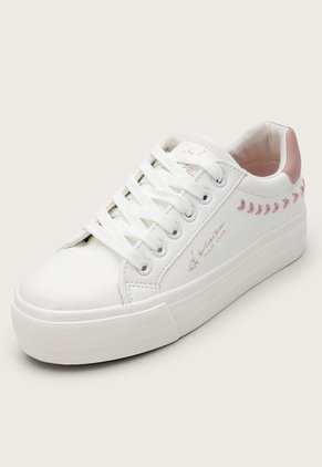 Tenis Lifestyle Blanco-Palo Rosa Royal County of Berkshire Polo Club