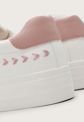Tenis Lifestyle Blanco-Palo Rosa Royal County of Berkshire Polo Club