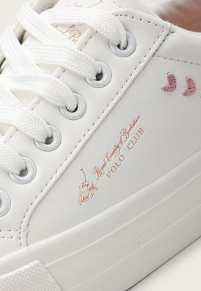 Tenis Lifestyle Blanco-Palo Rosa Royal County of Berkshire Polo Club