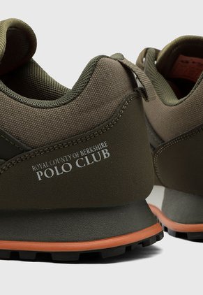 Tenis Verde Oliva-Blanco Royal County of Berkshire Polo Club