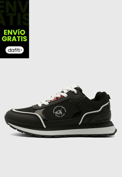 Tenis Negro-Blanco-Rojo Royal County of Berkshire Polo Club