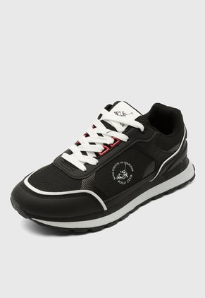 Tenis Negro-Blanco-Rojo Royal County of Berkshire Polo Club