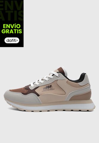 Tenis Lifestyle Santa Fe Polo Beige Royal County of Berkshire Polo