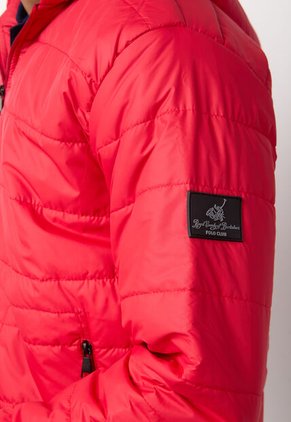 Chaqueta Acolchada Royal County of Berkshire Polo Rojo