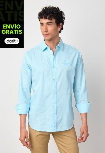 Camisa Royal County of Berkshire Polo Celeste