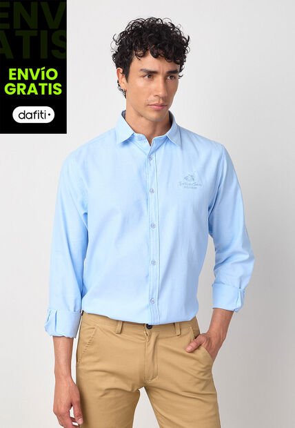 Camisa Royal County of Berkshire Polo Celeste