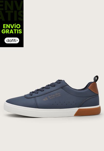 Tenis Lifestyle Azul-Blanco-Café Royal County of Berkshire Polo Club