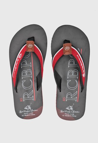 Sandalias Flip Flop Royal County of Berkshire Polo Negro Royal County of Berkshire Polo