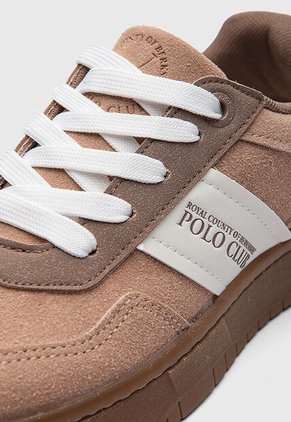 Tenis Royal County of Berkshire Polo Caqui