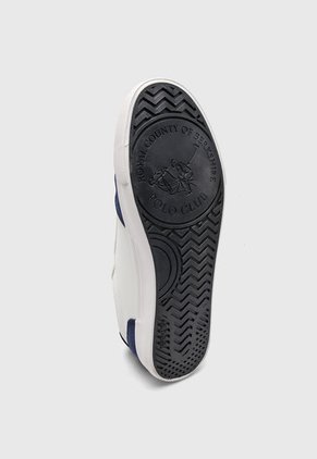 Tenis Lifestyle Blanco-Azul Navy Royal County of Berkshire Polo Club