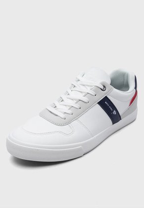 Tenis Blanco-Azul Navy-Rojo Royal County of Berkshire Polo Club
