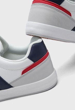Tenis Blanco-Azul Navy-Rojo Royal County of Berkshire Polo Club