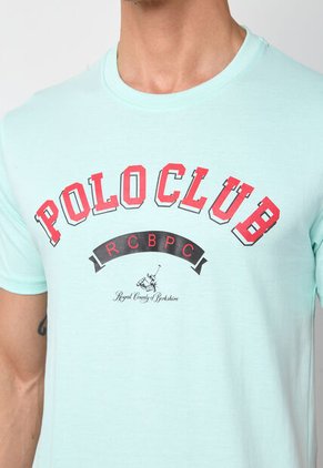 Camiseta Royal County of Berkshire Polo Aguamarina