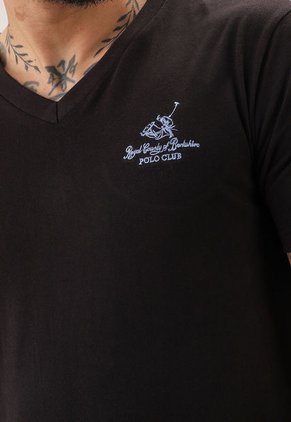 Camiseta Royal County Of Berkshire Polo Negro