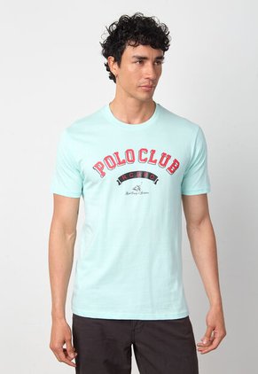Camiseta Royal County of Berkshire Polo Aguamarina