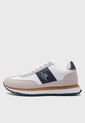 Tenis Lifestyle Blanco-Beige-Azul Royal County of Berkshire Polo Club de Royal County of Berkshire Polo