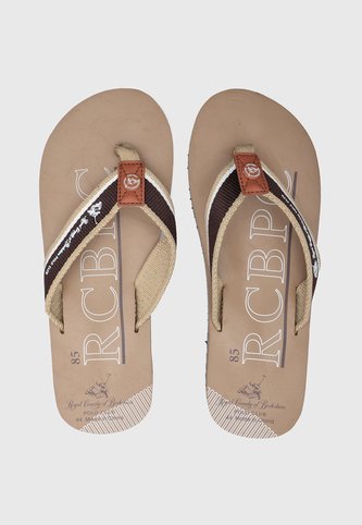 Sandalias Flip Flop Royal County of Berkshire Polo Taupe Royal County of Berkshire Polo