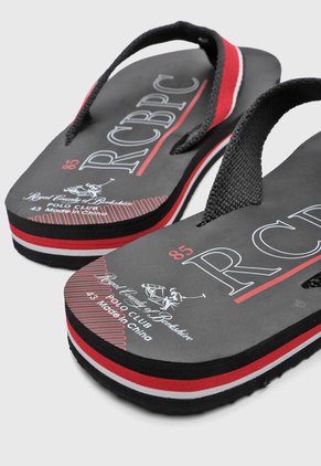 Sandalias Flip Flop Royal County of Berkshire Polo Negro