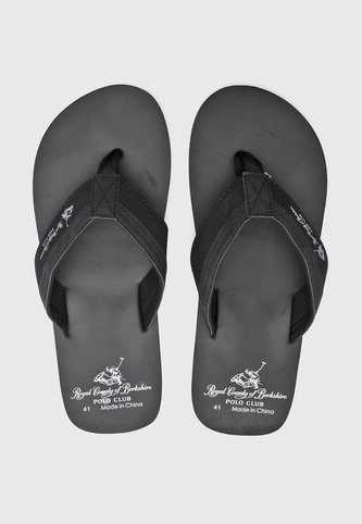 Sandalias Flip Flop Royal County of Berkshire Polo Negro Royal County of Berkshire Polo