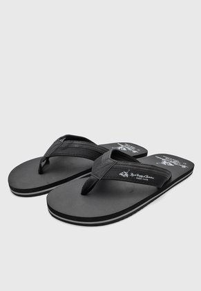 Sandalias Flip Flop Royal County of Berkshire Polo Negro