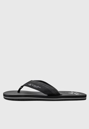 Sandalias Flip Flop Royal County of Berkshire Polo Negro