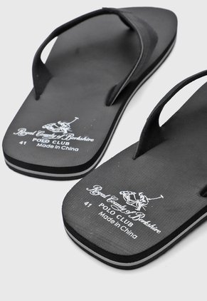 Sandalias Flip Flop Royal County of Berkshire Polo Negro