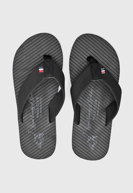 Sandalias Flip Flop Royal County of Berkshire Polo Negro
