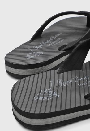 Sandalias Flip Flop Royal County of Berkshire Polo Negro