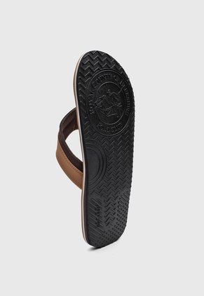 Sandalias Flip Flop Royal County of Berkshire Polo Caqui