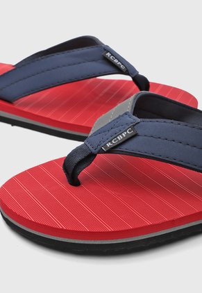 Sandalias Flip Flop Royal County of Berkshire Polo Rojo