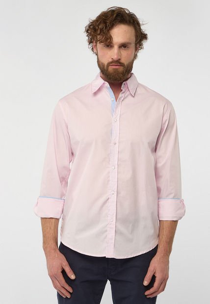 Camisa Rosa-Azul Claro Royal County Of Berkshire Polo Club