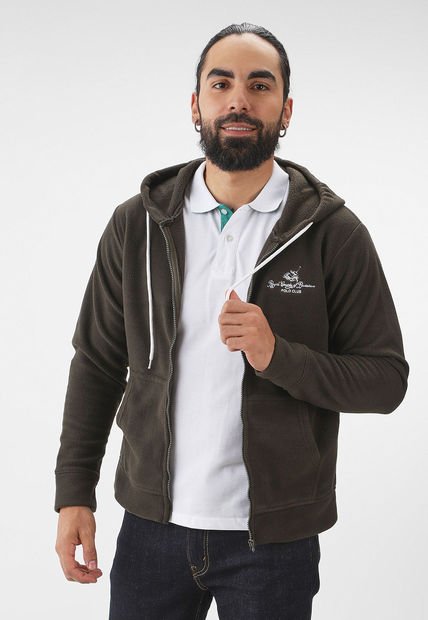 Hoodie Verde Oliva Royal County Of Berkshire Polo Club