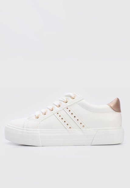Tenis Lifestyle Blanco-Oro Rosa Royal County of Berkshire Polo Club