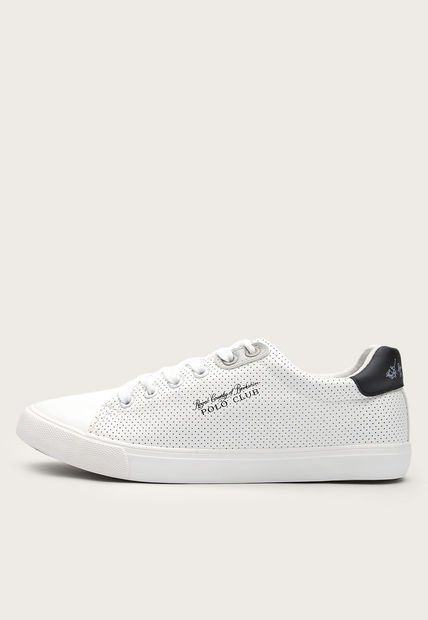 Tenis Lifestyle Blanco-Azul Navy Royal County of Berkshire Polo Club