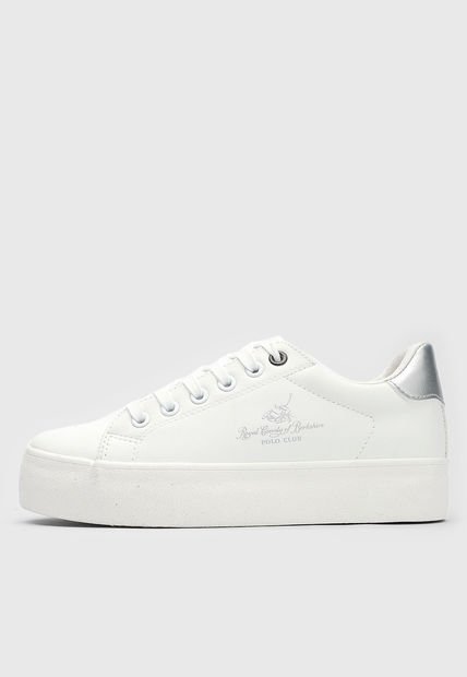 Tenis Lifestyle Blanco-Plateado Royal County of Berkshire Polo Club