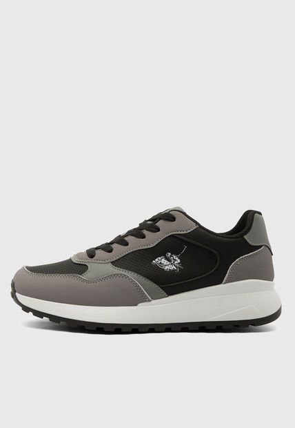 Tenis Negro-Blanco-Gris Royal County of Berkshire Polo Club