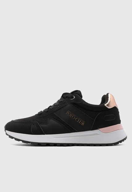 Tenis Negro-Blanco-Rosa Royal County of Berkshire Polo Club