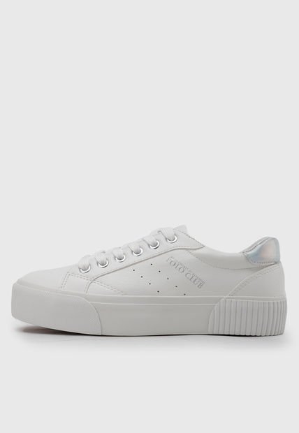 Tenis Lifestyle Blanco-Plateado Royal County of Berkshire Polo Club