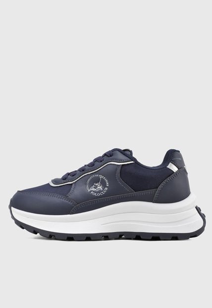 Tenis Lifestyle Navy-Blanco-Plateado Royal County of Berkshire Polo Club