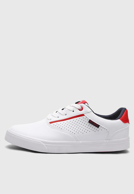 Tenis Lifestyle Blanco-Rojo-Azul Royal County of Berkshire Polo Club