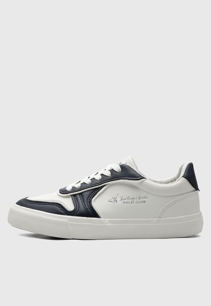Tenis Lifestyle Blanco-Azul Royal County of Berkshire Polo Club